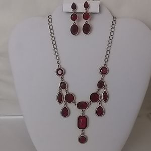 🍒cherry drops set